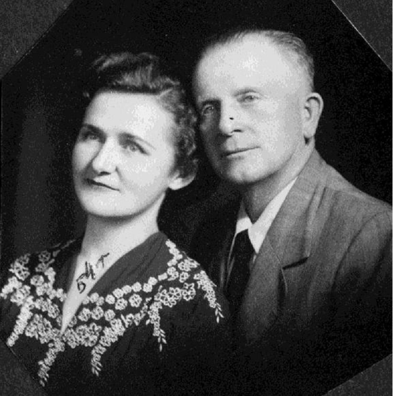 Janina Petryla z mężem, fot. archiwum prywatne