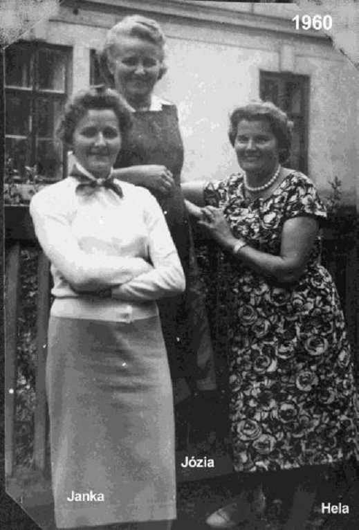 Spotkanie sióstr Petryla: Janki, Józi i Heli, 1960, fot. archiwum prywatne